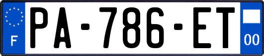 PA-786-ET