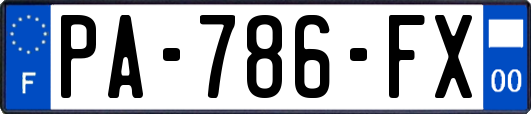 PA-786-FX