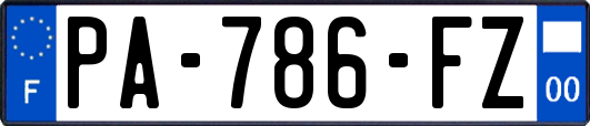 PA-786-FZ