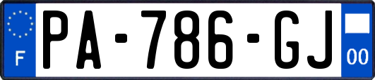 PA-786-GJ