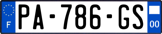PA-786-GS