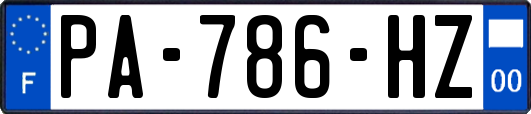 PA-786-HZ