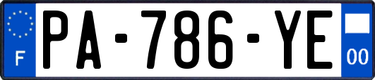 PA-786-YE