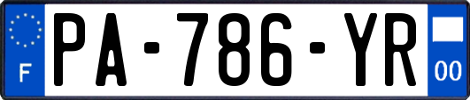 PA-786-YR