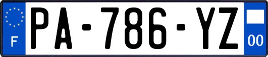 PA-786-YZ