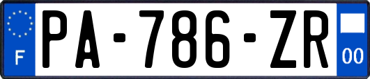 PA-786-ZR