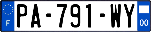 PA-791-WY