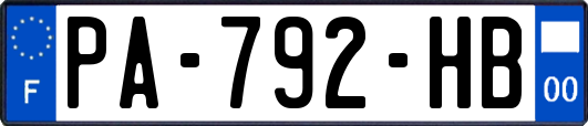 PA-792-HB