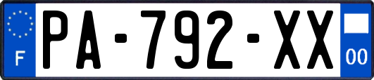 PA-792-XX