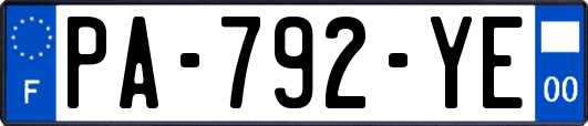 PA-792-YE