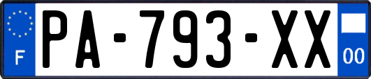 PA-793-XX