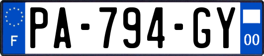 PA-794-GY