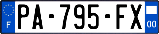 PA-795-FX