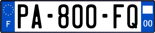 PA-800-FQ