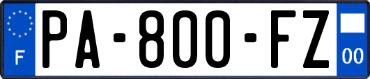 PA-800-FZ