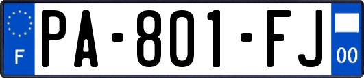 PA-801-FJ