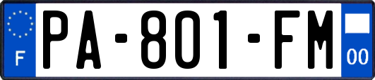 PA-801-FM