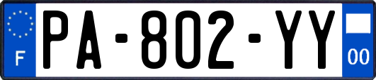 PA-802-YY