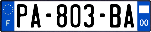 PA-803-BA