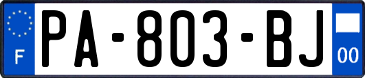 PA-803-BJ