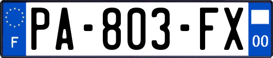 PA-803-FX
