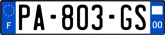 PA-803-GS