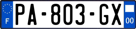 PA-803-GX