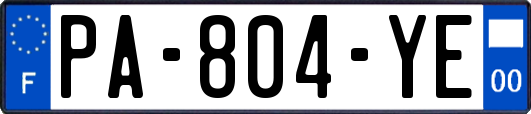 PA-804-YE