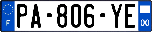 PA-806-YE
