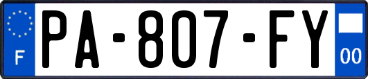 PA-807-FY
