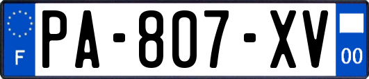 PA-807-XV