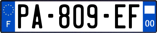 PA-809-EF
