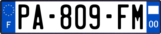 PA-809-FM