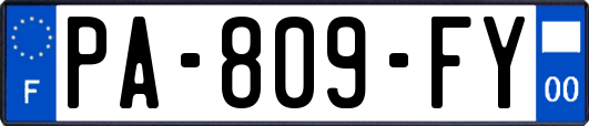 PA-809-FY
