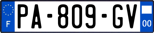 PA-809-GV