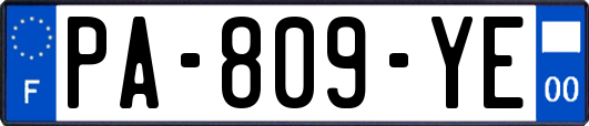 PA-809-YE