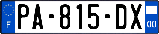 PA-815-DX