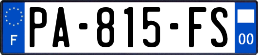 PA-815-FS