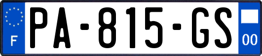 PA-815-GS