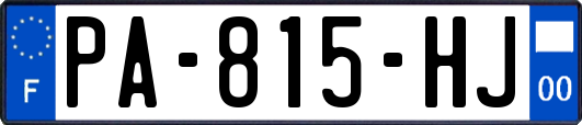 PA-815-HJ