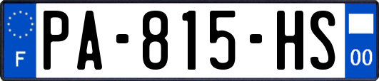 PA-815-HS