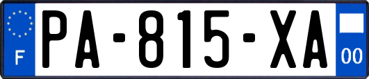 PA-815-XA