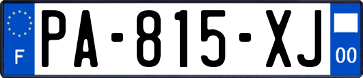 PA-815-XJ