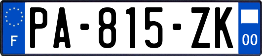 PA-815-ZK