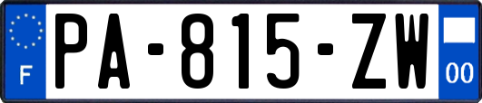 PA-815-ZW