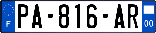 PA-816-AR