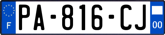 PA-816-CJ