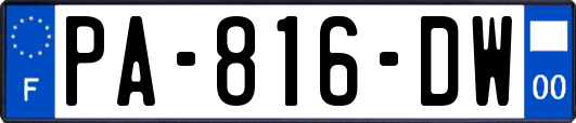 PA-816-DW