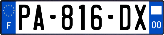 PA-816-DX