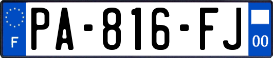 PA-816-FJ